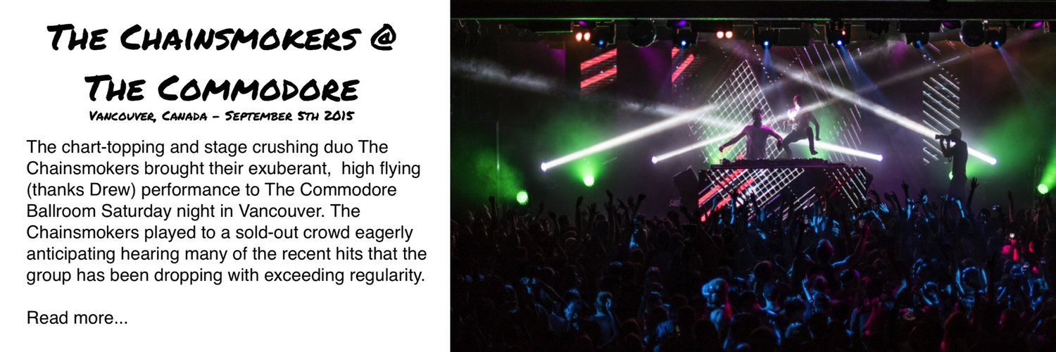 The Chainsmokers at the Commodore review